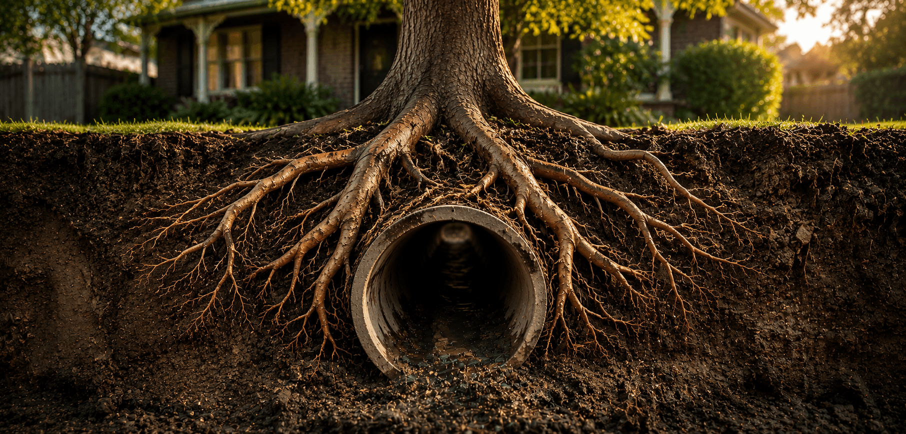 Tree Roots vs Your Pipes: What Melbourne Homeowners Need to Know